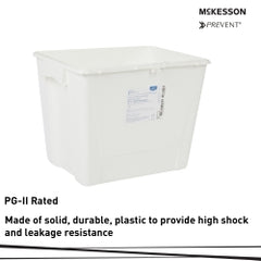 McKesson Prevent Pharmaceutical Waste Container - 8 Gallon PG-II Non-Hazardous Sharps Disposal