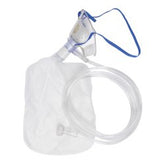 McKesson Elongated Non-Rebreather Oxygen Mask with Head Strap - Pediatric High Concentration (7ft Tubing)