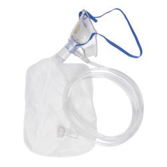 McKesson Elongated Non-Rebreather Oxygen Mask with Head Strap - Pediatric High Concentration (7ft Tubing)