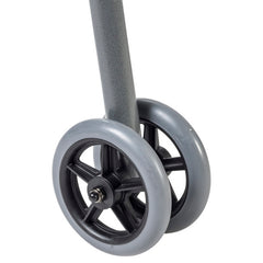 Bariatric Aluminum Two Button Folding Walker with Wheels