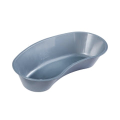 16 oz Plastic Emesis Basin - Single-Use Kidney-Shaped Medical Basin with Graduated Markings