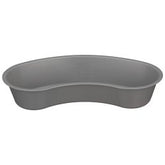 Graphite Kidney-Shaped Emesis Basin - Single Patient Use Medical Grade Plastic Basin