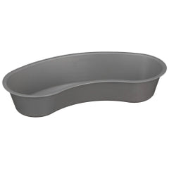 Graphite Kidney-Shaped Emesis Basin - Single Patient Use Medical Grade Plastic Basin