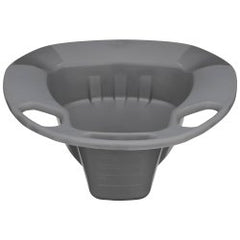 McKesson Stackable Bedpan, Graphite, 15 Inch, 250 lb Capacity, Single Patient Use