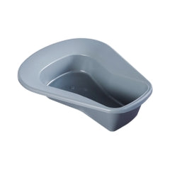 McKesson Stackable Bedpan, Graphite, 15 Inch, 250 lb Capacity, Single Patient Use