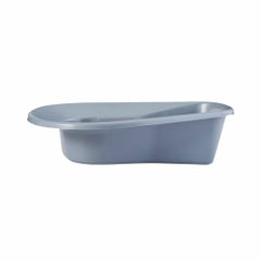McKesson Stackable Bedpan, Graphite, 15 Inch, 250 lb Capacity, Single Patient Use