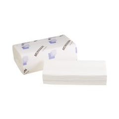 Multi-Fold Paper Towels - 1-Ply, 9 x 9.45 Inch, Embossed, Sustainable RRF, White