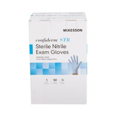 Sterile Nitrile Exam Gloves Powder-Free - Textured Fingertips Medical Grade Blue