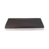 Bariatric Seat Cushion with Gel Foam Core - Black Nylon Cover - Pressure Relief Support Up to 500 lbs