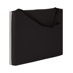 Bariatric Seat Cushion with Gel Foam Core - Black Nylon Cover - Pressure Relief Support Up to 500 lbs