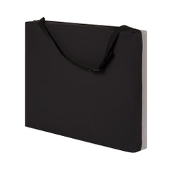 Bariatric Seat Cushion with Gel Foam Core - Black Nylon Cover - Pressure Relief Support Up to 500 lbs