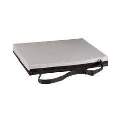 McKesson Gel Seat Cushion with Molded Foam - 2-Inch Pressure Relief Cushion with Black Nylon Cover