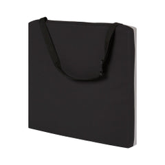 McKesson Gel Seat Cushion with Molded Foam - 2-Inch Pressure Relief Cushion with Black Nylon Cover