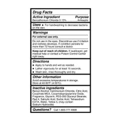 Antibacterial Hand Soap with Moisturizing Formula - 0.13% Benzethonium Chloride - Fresh Clean Scent