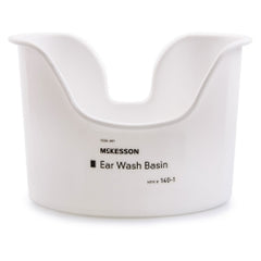 Reusable Ear Wash Basin - White Kidney Shape, Polypropylene, Autoclavable, Non-Sterile
