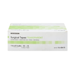 Silicone Adhesive Surgical Tape Transparent - Gentle Repositionable Medical Tape for Sensitive Skin