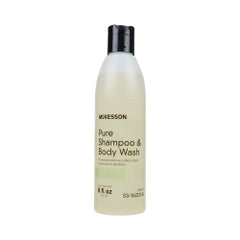 Pure Gentle Shampoo and Body Wash - Unscented, Sulfate-Free Formula for Sensitive Skin, 8 oz