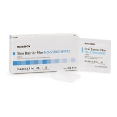 No-Sting Skin Barrier Film Wipes - Alcohol-Free Protective Barrier, Sterile Individual Packets
