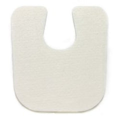 McKesson Adult Protective Foam Pad - Adhesive Foot Protection Cushion (White, 1/8" & 1/4" Thickness)