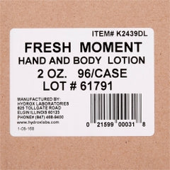 McKesson Hand and Body Moisturizer Lotion - 2 oz Bottle, Gentle Fragrance (K2439DL)