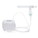 Small Volume Compressor Nebulizer System - Portable Aerosol Therapy Machine with Mouthpiece, 6ft Tubing, 6ml Cup