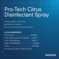 Professional Surface Disinfectant Cleaner Spray - Alcohol-Based, Non-Sterile, Multi-Purpose - 16 oz & 1 Gallon