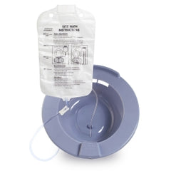 Medical Sitz Bath Kit with 2000mL Solution Bag - Post-Surgical & Hemorrhoid Relief Treatment System