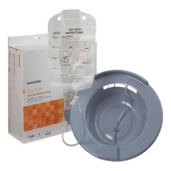 Medical Sitz Bath Kit with 2000mL Solution Bag - Post-Surgical & Hemorrhoid Relief Treatment System