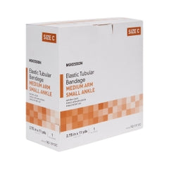 McKesson Spandagrip Elastic Tubular Support Bandage - Reusable Compression Wrap, Natural Non-Sterile