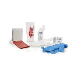 Bloodborne Pathogen Spill Clean-Up Kit - Complete Emergency Response Pack with PPE & Disinfectant