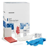 Bloodborne Pathogen Spill Clean-Up Kit - Complete Emergency Response Pack with PPE & Disinfectant