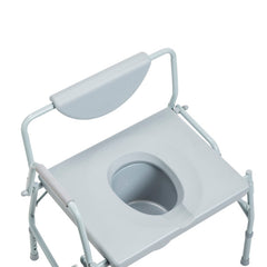 Deluxe Bariatric Drop-Arm Commode