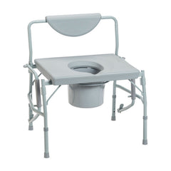 Deluxe Bariatric Drop-Arm Commode