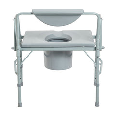 Deluxe Bariatric Drop-Arm Commode