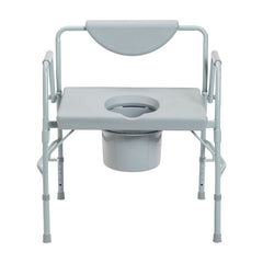 Deluxe Bariatric Drop-Arm Commode