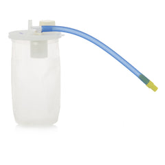 Disposable Suction Canister Liner - Non-Sterile, 1200mL Capacity with Integrated VAC-GARD Filter and Shut-Off Valve