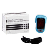 Fingertip Pulse Oximeter - Professional Blood Oxygen Saturation Monitor with LED Display