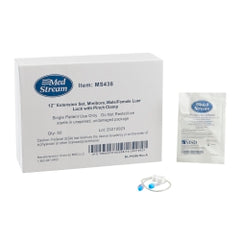 McKesson IV Extension Set Without Filter, Small Bore - Sterile Medical Tubing with Luer Lock