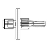 Sterile Syringe Disc Filter 0.2 Micron - Luer-Lock PES Membrane for TPN Solutions - Case of 50