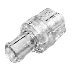 McKesson Anti-Siphon Valve with Male/Female Connector - Backflow Prevention for Medical & Plumbing Systems - 100/Case