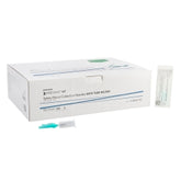 Safety Blood Collection Needles with Tube Holder - 21G/22G Multi-Sample Venipuncture Needles with Hinged Shield