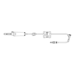 Primary IV Administration Set with Filter - DEHP-Free - 85-92 Inch - 0.2 & 15 Micron Options