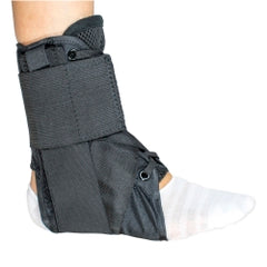 Lace-Up Ankle Brace with Figure-8 Straps - Adjustable Support for Sprains & Stability