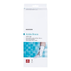 Ankle Support Brace - 10 Inch Air & Gel Stirrup with Hook and Loop Closure