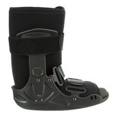 McKesson Low-Top Walker Boot - Black, Hook and Loop Closure, Universal Left/Right Foot (155-79-95505)