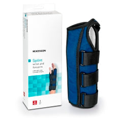 Universal Wrist and Forearm Splint with Malleable Stays - Post-Surgical Support Brace for Sprains, Strains & Fractures