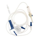 IV Pump Set with 0.22 Micron Filter - 105" Sterile Tubing, DEHP-Free, Box of 50