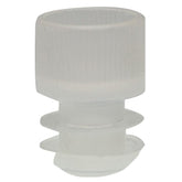 NonSterile Tube Closure for 16mm Blood Drawing Tubes - Flanged Plug Cap Design