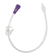 McKesson Bolus Enteral Feeding Extension Tube Set - ENFit ISO-Compliant, Latex-Free with Secure Lock