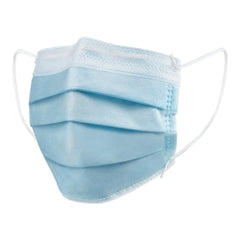ASTM Level 1 Earloop Procedure Mask - 3-Layer Disposable Face Masks with Adjustable Nose Bridge